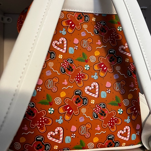 Mickey & Minnie Gingerbread Backpack & Ear Bundle - Picture 8 of 9